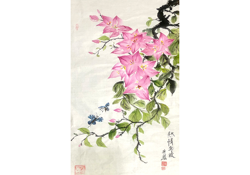 熱情奔放(九重葛), 陳秀鳳