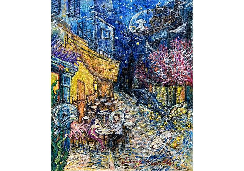 深海夜空咖啡吧, 郭佳靈