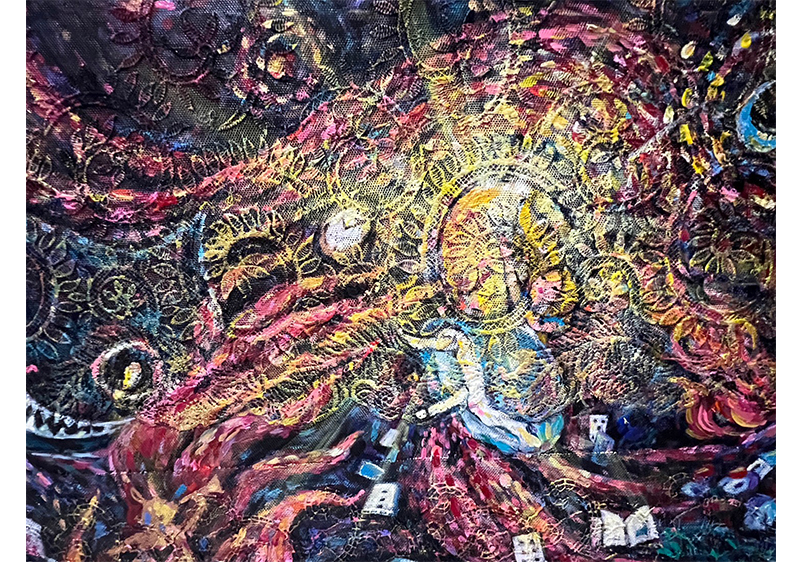 奇幻漩渦梵星空-敬大師系列, 郭佳靈