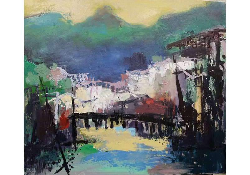 美濃河邊風光, 李玲惠