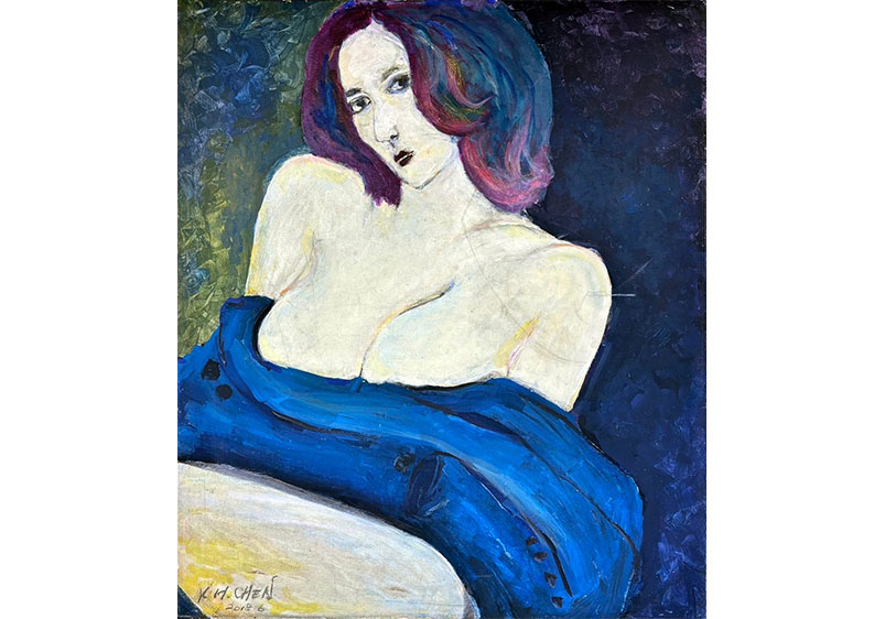 仕女（一）, 陳國雄
