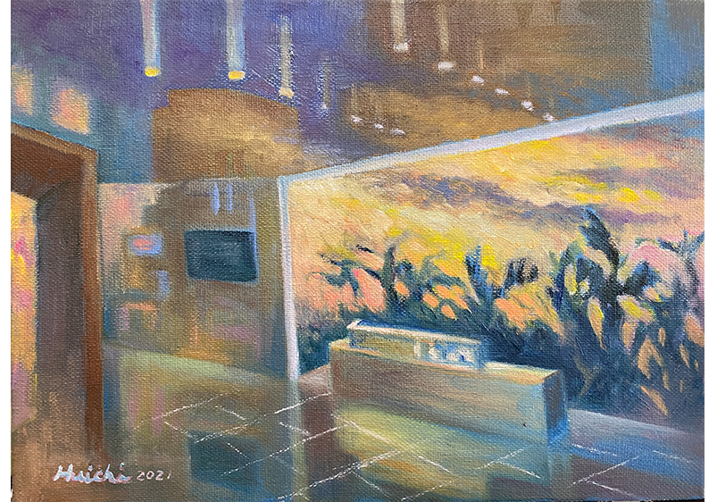 美術館一隅, 謝慧綺