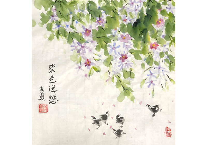 紫色迷戀, 陳秀鳳