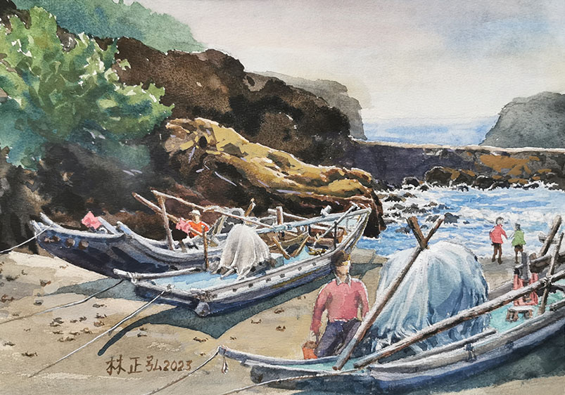 小漁港, 林正弘